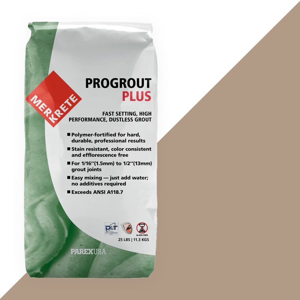 Merkrete ProGrout Plus Tumbleweed Sanded Grout 25 lb.