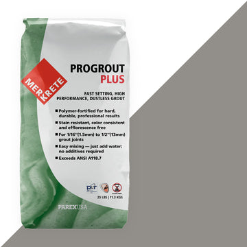 Merkrete ProGrout Plus River Rock Sanded Grout 25 lb.