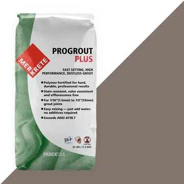 Merkrete ProGrout Plus Dark Chocolate Sanded Grout 25 lb.