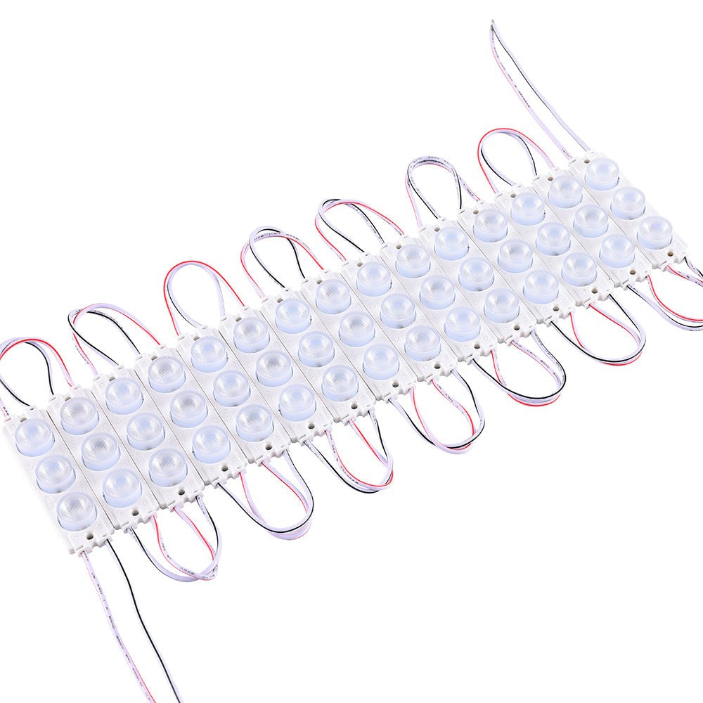 2.5W LED Module Lights For Advertising Sign Letters - 45 - Pack - 3 LEDs/Mod - 7000K - UL Listed - BUILDMYPLACE