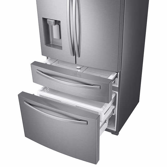 28 cu. ft 4 Door French Door Refrigerator With FlexZone Drawer - BUILDMYPLACE