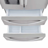 28 cu. ft. Ultra Capacity 4 Door French Door Refrigerator In Satinless Steel - BUILDMYPLACE