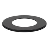 2.95" Magnetic Trim For Under Cabinet LED Puck Lights - 3 Pack - Black - BUILDMYPLACE