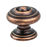 Euro Rustica Rustic Copper Center Detail Knob