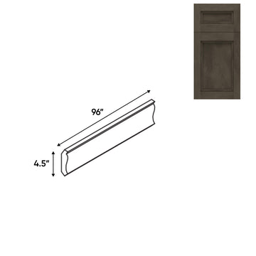 RTA - Havana Ash - 4.5"W x 96"L - Wood Crown Molding - 4.5"W x 96"L - HAA-CM4-1/2