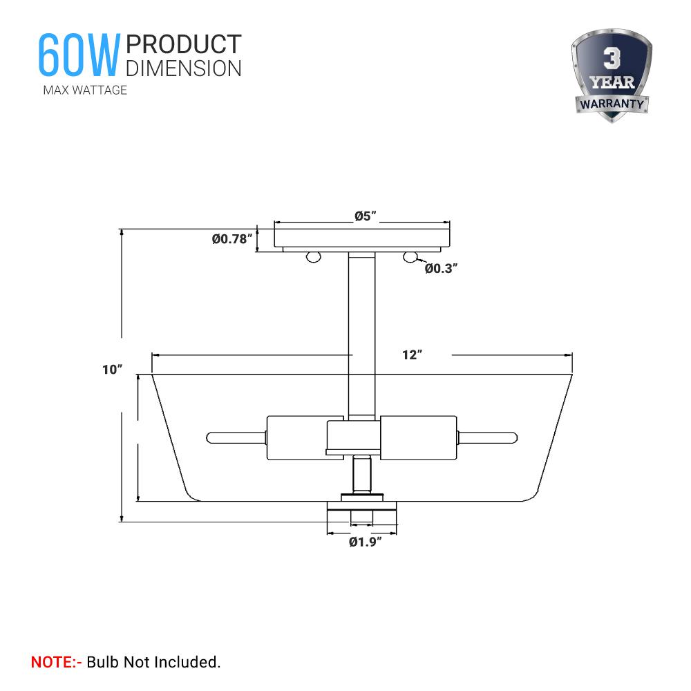 semi-flush-mount-ceiling-lights-round-2-light