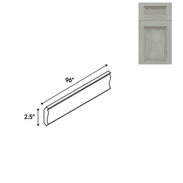 RTA - Havana Plata - 2.5"W x 96"L - Wood Crown Molding - 2.5"W x 96"L - HAP-CM2-1/2