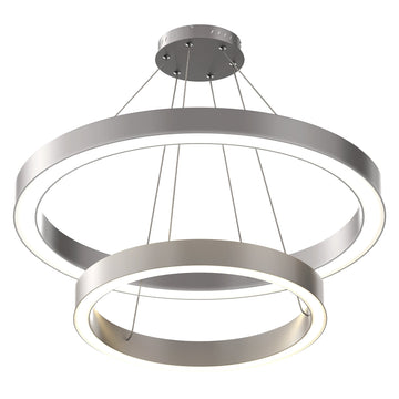 LED Pendant Light Fixture, Dimmable, 3000K (Warm White), Aluminum (P706542-96)