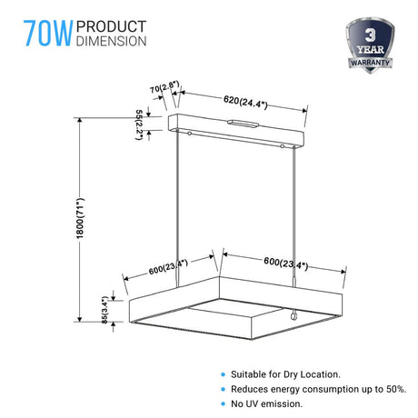 1-light-square-chandelier-lighting-70w-3000k-brown-pendant-lighting