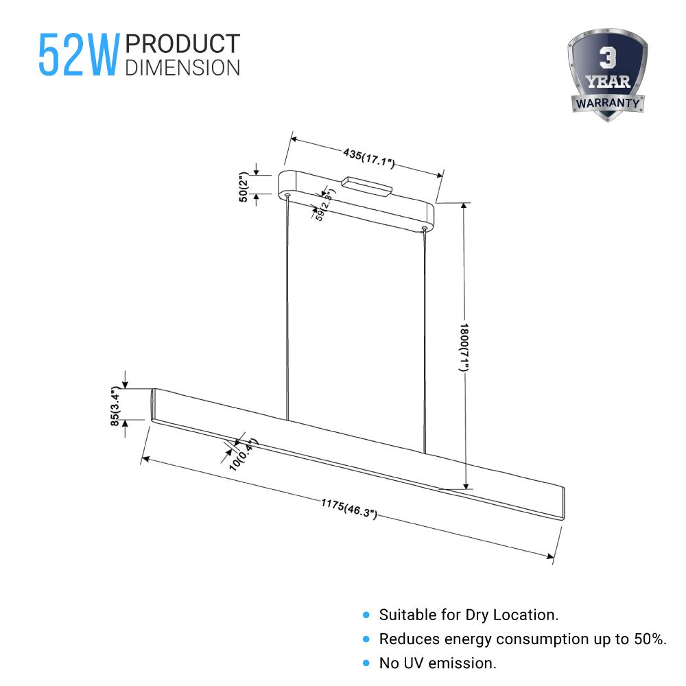 linear-led-pendant-mount-lights-52w-3000k-brown-pendant-mount-lights