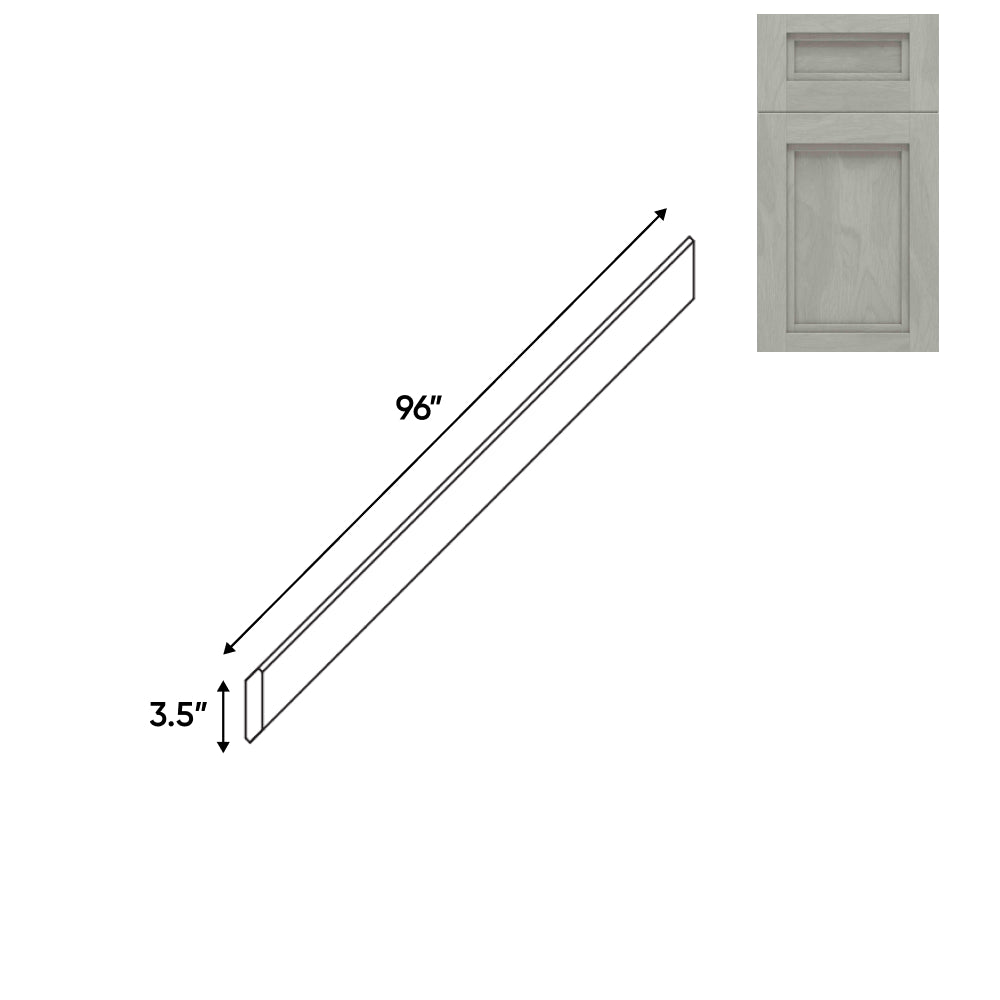 RTA - Havana Plata - Wood Crown Molding - 96"W x 3.5"H x 3.5"D - HAP-CMS3-1/2