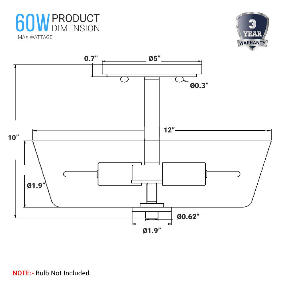 semi-flush-mount-ceiling-lights-round-2-light