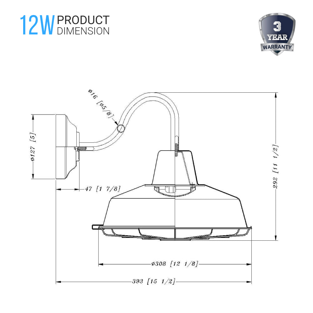 round-led-outdoor-wall-lights-ac-12w