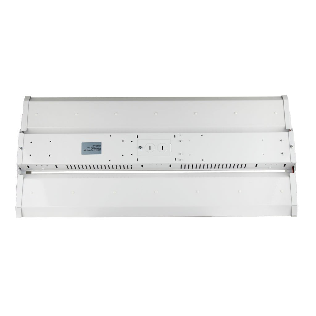 2FT LED Linear High Bay Shop Light, 110W, 5700K, 15000LM, 120 - 277VAC, 0 - 10V Dim, UL DLC Listed, Linear Hanging Light for Warehouse Workshops - 2 Pack - BUILDMYPLACE