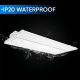 2FT LED Linear High Bay Shop Light, 110W, 5700K, 15000LM, 120 - 277VAC, 0 - 10V Dim, UL DLC Listed, Linear Hanging Light for Warehouse Workshops - 2 Pack - BUILDMYPLACE