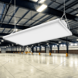 2FT Linear LED High Bay Light 60W/80W/105W Wattage Adjustable, 4000k/5000K/6500K CCT Changeable, Dip Switch, 0 - 10V Dim, 120 - 277V Input Voltage, ETL, DLC 5.1 Listed - BUILDMYPLACE