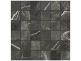 2 x 2 in Lumino Carbon Matte Glazed Porcelain Mosaic