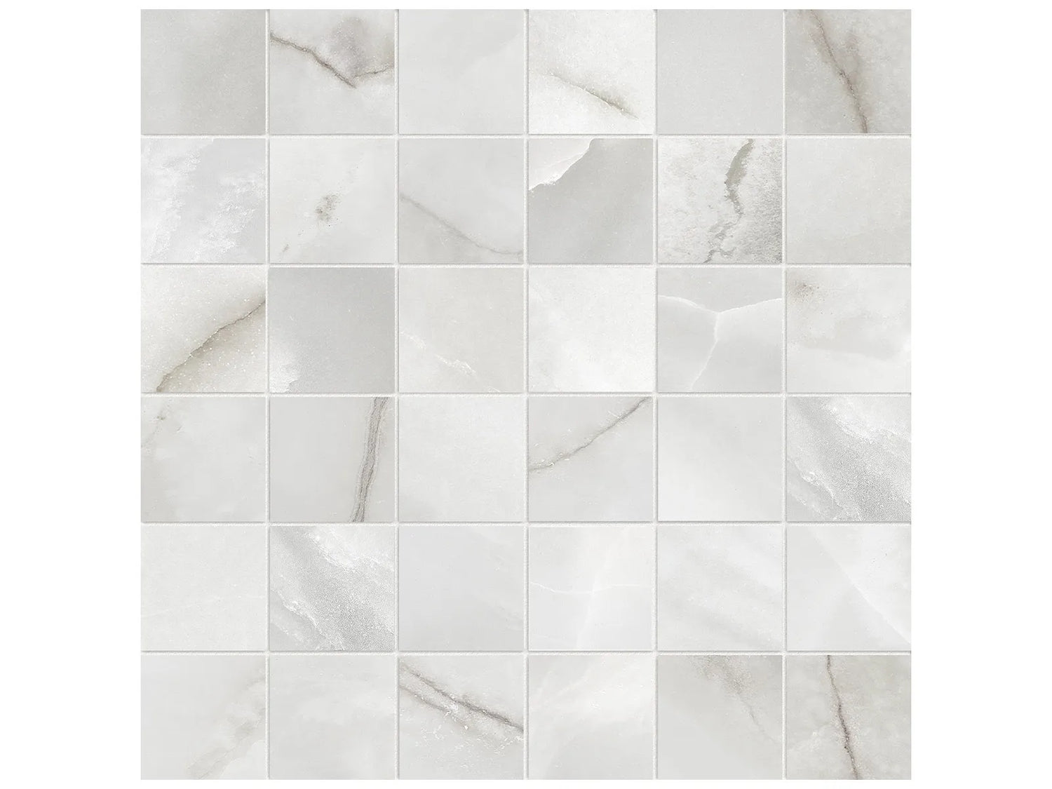 2 X 2 In Lumino Dune Matte Glazed Porcelain Mosaic