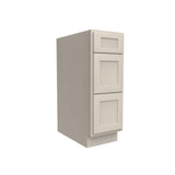 3 Drawer Base Cabinet | Elegant Stone | 12W x34.5H x24D - BUILDMYPLACE