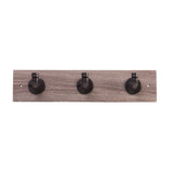 3 Single Prong Hook Rail 18 Inch Long - Hickory Hardware - BUILDMYPLACE