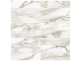 3 X 12 In Artisan Raffino Calacatta Matte Pressed Glazed Ceramic - BUILDMYPLACE