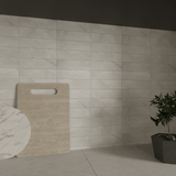 3 X 12 In Artisan Raffino Onyx Matte Pressed Glazed Ceramic - BUILDMYPLACE