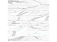 3 X 12 In Artisan Raffino Statuario Matte Pressed Glazed Ceramic Wall Tile - BUILDMYPLACE