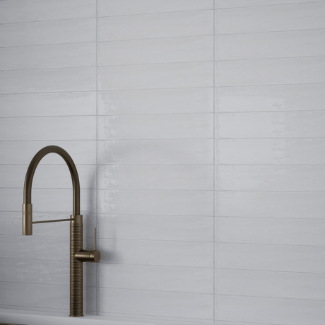 3 x 12 in. Marlow Cloud Matte Pressed Glazed Ceramic Wall Tile - BUILDMYPLACE