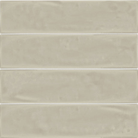 3 X 12 In Marlow Earth Glossy Pressed Glazed Ceramic Tile - BUILDMYPLACE