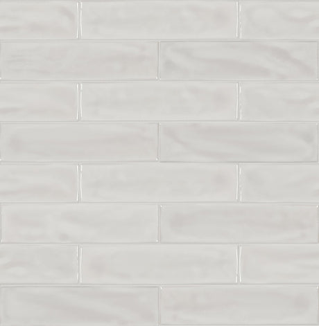 3 x 12 in. Marlow Mist Glossy Pressed Glazed Ceramic Wall Tile - BUILDMYPLACE