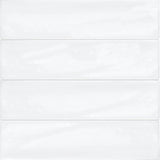 3 x 12 in. Marlow Pressed Glazed Cloud Glossy Ceramic Wall Tile - BUILDMYPLACE