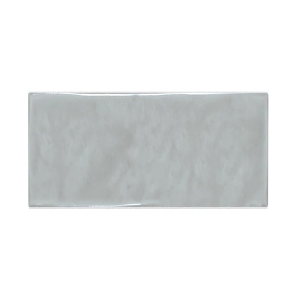 3 x 12 in. Marlow Smoke Glossy Pressed Glazed Ceramic Wall Tile - BUILDMYPLACE