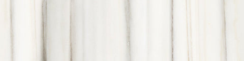 3 X 12 In Mayfair Zebrino Matte Glazed Porcelain Bullnose