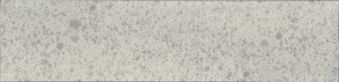3 X 12 In Obsidian Antique Silver Glass Tile