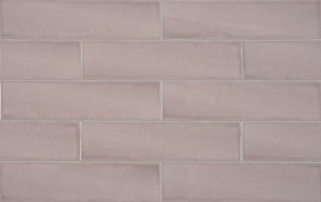 3 x 12 in. Teramoda Petal Pink Glossy Pressed Glazed Ceramic Tile - BUILDMYPLACE