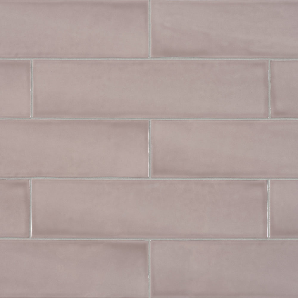 3 x 12 in. Teramoda Petal Pink Glossy Pressed Glazed Ceramic Tile - BUILDMYPLACE