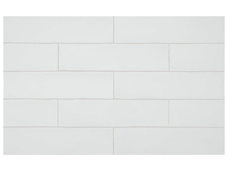 3 X 12 In Teramoda Powder Glossy Pressed Glazed Ceramic Tile - BUILDMYPLACE