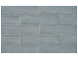 3 x 12 in Teramoda Sterling Glossy Pressed Glazed Ceramic Tile - BUILDMYPLACE