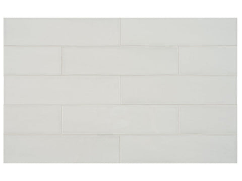 3 x 12 in Teramoda Stone Glossy Pressed Glazed Ceramic Tile