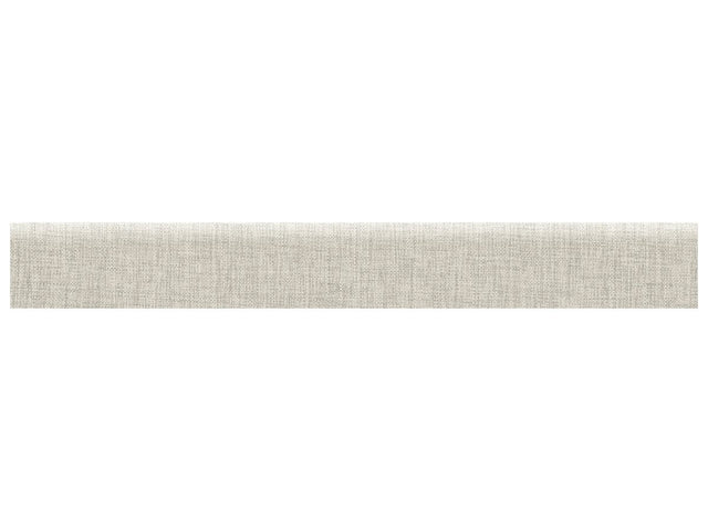 3 X 24 In Crossweave Canvas Matte Color Body Porcelain Bullnose - BUILDMYPLACE