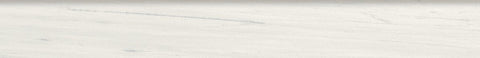 3 x 24 in. Mayfair Suave Bianco Polished Glazed Porcelain Bullnose
