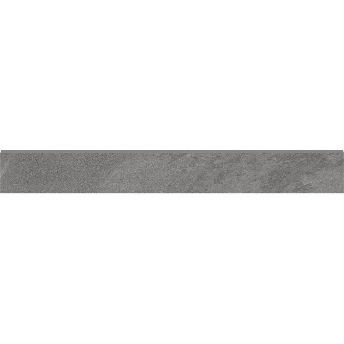 3 X 24 In Nord Chromium Matte Color Body Porcelain Bullnose - BUILDMYPLACE