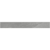 3 X 24 In Nord Palladium Matte Color Body Porcelain Bullnose - BUILDMYPLACE