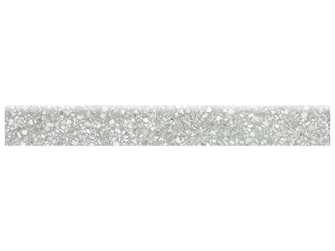 3 X 24 In Station Ash Matte Color Body Porcelain Bullnose