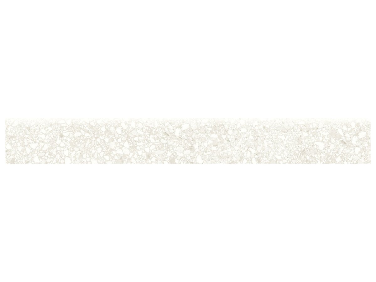 3 X 24 In Station Ivory Matte Color Body Porcelain Bullnose - BUILDMYPLACE