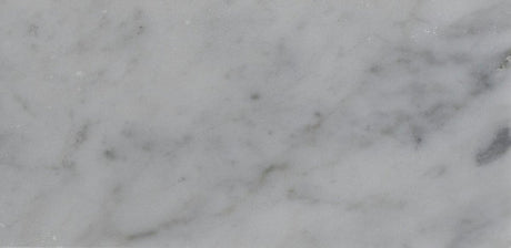 3 X 6 in. Bianco Carrara White Honed Marble Tile - BUILDMYPLACE