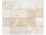 3 X 6 In Ivory Tumbled Travertine - BUILDMYPLACE