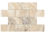 3 X 6 In Picasso Filled & Honed Travertine - BUILDMYPLACE