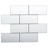 3 X 6 In. Subway White Peel And Stick Tile - BUILDMYPLACE