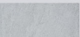 3 X 8 In Cinq Grey Matte Glazed Ceramic Bullnose - BUILDMYPLACE